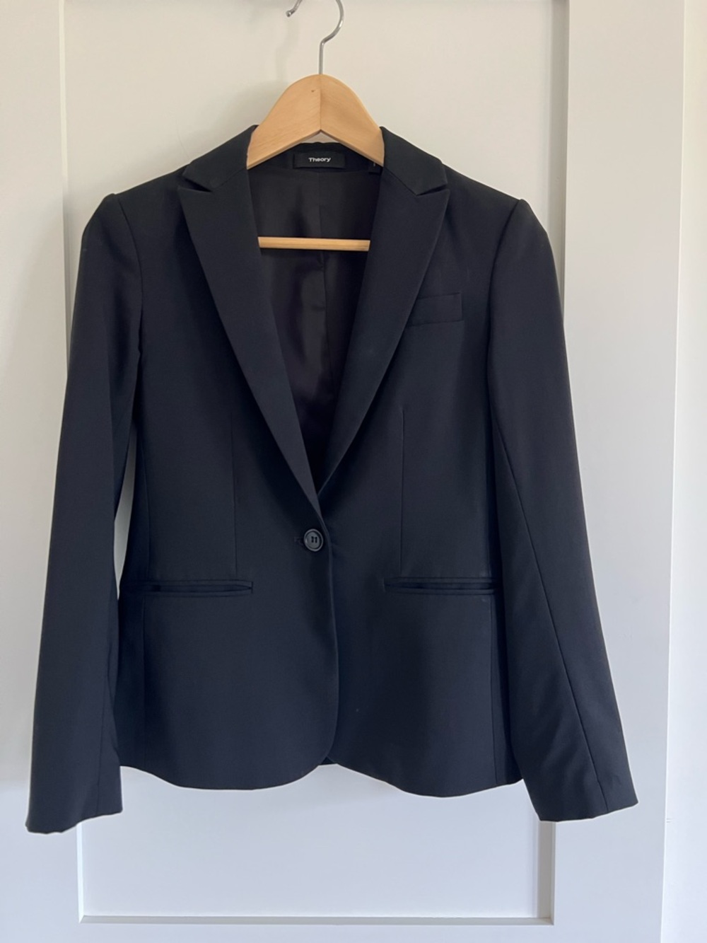 Theory Black Sevona Blazer